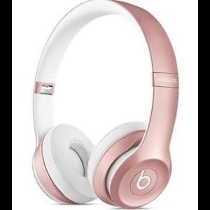 Beats by Dre Rose Gold wireless headphones